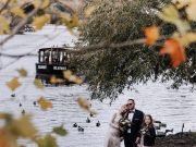 Polish Couple Wedding Photoshoot in Prague with Autumn Colors