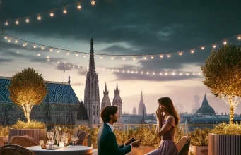 Vienna’s Rooftop Bars with a View: Proposal Spots with a Stunning Cityscape Backdrop