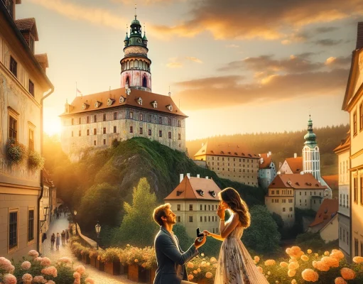 Český Krumlov Castle Proposal Ideas: Popping the Question at the Town’s Iconic Castle