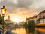 Riverside Proposals in Český Krumlov: Perfect Spots Along the Vltava River for a Picturesque Proposal with Water Views