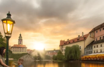Riverside Proposals in Český Krumlov: Perfect Spots Along the Vltava River for a Picturesque Proposal with Water Views