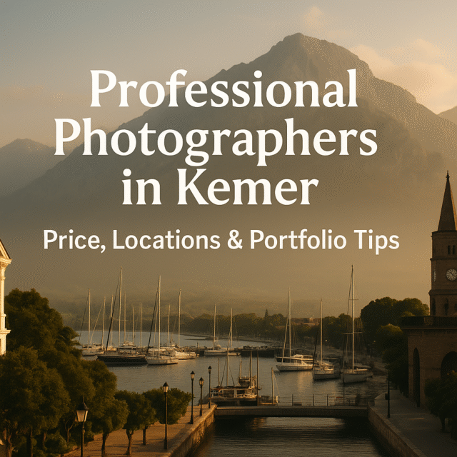 Professional Photographers in Kemer – Price, Locations & Portfolio Tips