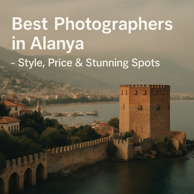 Top 5 Photographers in Side Antalya – Engagement & Family Photos