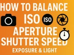How to Balance ISO Aperture and Shutter Speed,Exposure & Light,General How to Balance ISO Aperture and Shutter Speed,Exposure & Light,General