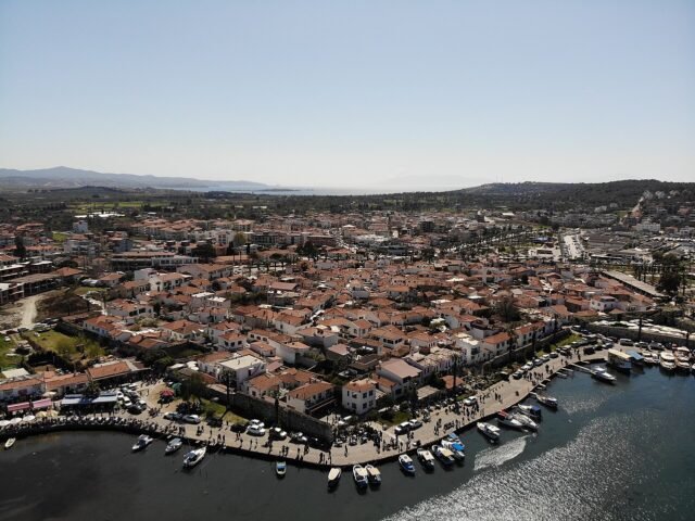 created by dji camera Seferihisar